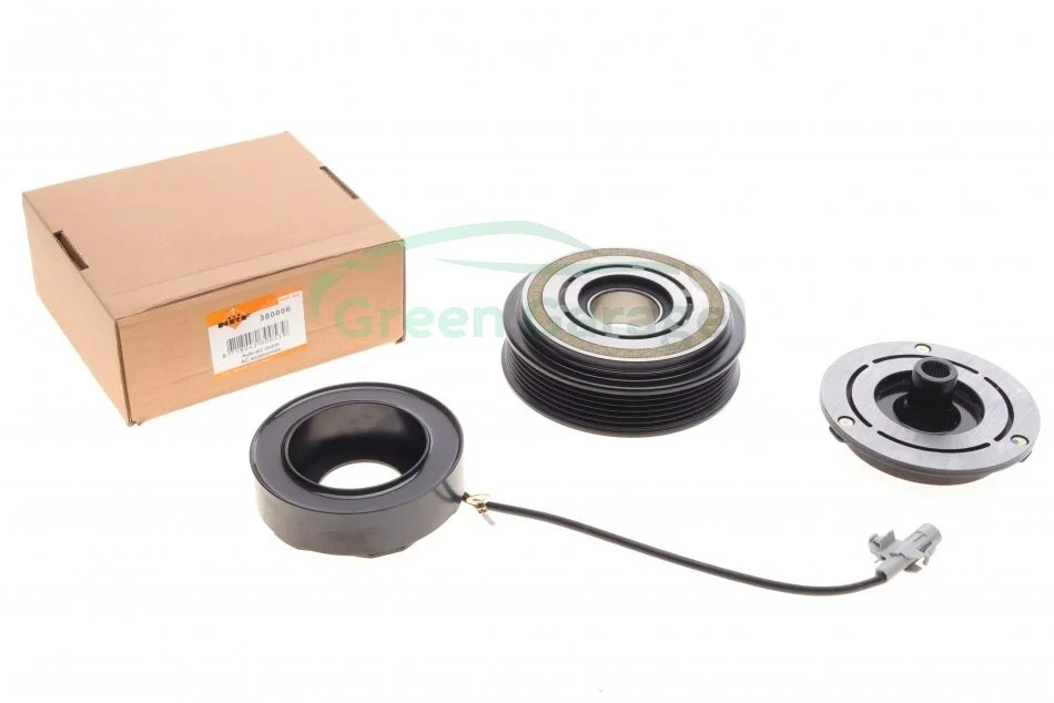 Муфта компресора кондиціонера DENSO 7SB16C 6PK/120MM 12V MERCEDES C (W202) 94- NRF 380006 (фото 1)