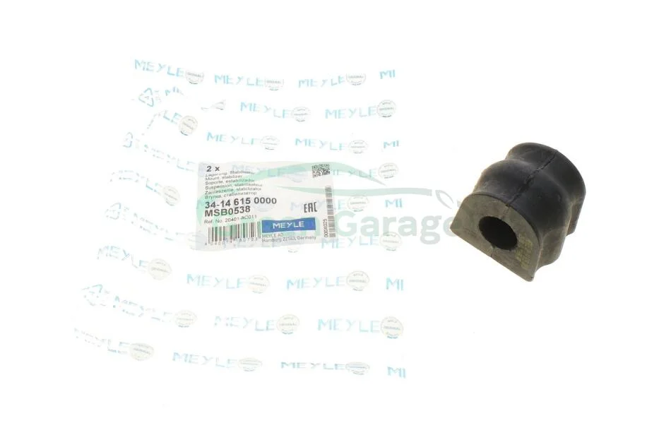 Подушка стабілізатора SUBARU P. IMPREZA GC/GD/GG / FORESTER SF / LEGACY BD/BG MEYLE 34146150000 (фото 1)