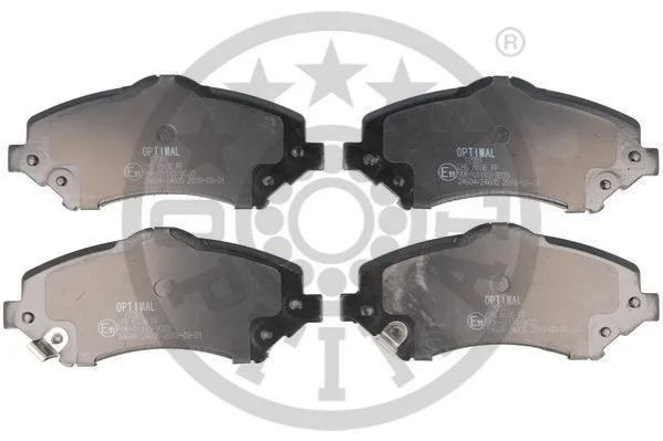 KLOCKI HAMULCOWE JEEP LIBERTY (KK), WRANGLER III (JK) 07-12 PRZOD SZT OPTIMAL BP12381 (фото 1)