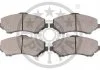 KLOCKI HAMULCOWE JEEP LIBERTY (KK), WRANGLER III (JK) 07-12 PRZOD SZT OPTIMAL BP12381 (фото 2)
