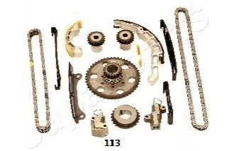 NISSAN К-т цепи (полный) привода ГРМ Pathfinder 2.5dCi 05-, Navara JAPANPARTS KDK113 (фото 1)