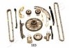 NISSAN К-т цепи (полный) привода ГРМ Pathfinder 2.5dCi 05-, Navara JAPANPARTS KDK113 (фото 1)