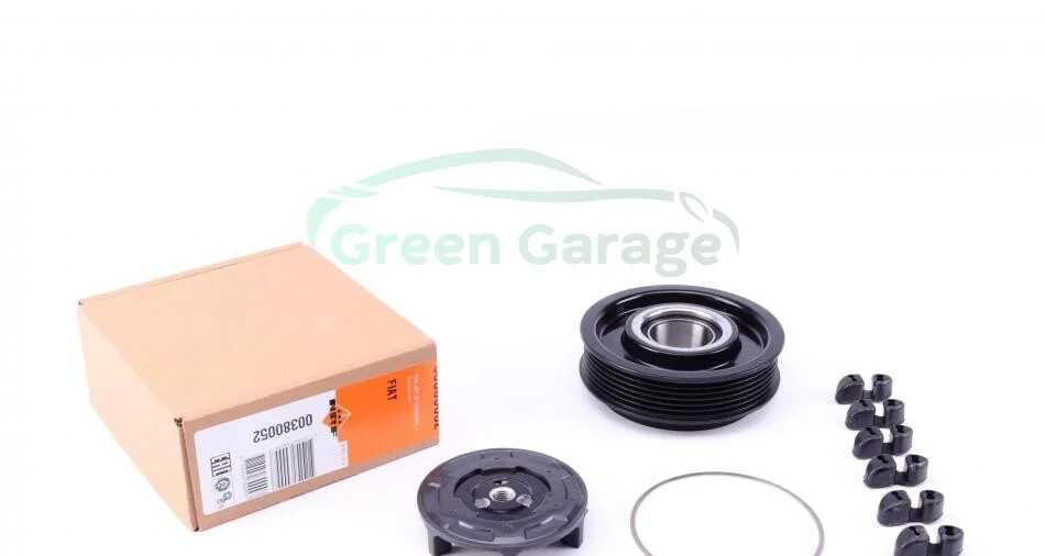 Муфта компресора кондиціонера DENSO 7SEU17C 6PK/115MM 12V FIAT/OPEL 1.3D 05- NRF 380052 (фото 1)