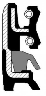 U.40x65x27,5 CARRARO NBR COMBI SF19 + CORTECO 12035339B