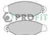 Колодки гальмівні дискові PROFIT 50001135 (фото 1)