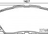 Колодки гальмiвнi передні Lexus Ux Toyota Camry V70, Rav 4 V 2.0-3.5 08.17- HELLA 8DB355036511 (фото 1)