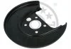 Защита диска тормозного (заднего) (L) VW Golf IV/Skoda Octavia I/Rapid 96-19 OPTIMAL BSP1001L (фото 2)