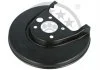 Защита диска тормозного (заднего) (R) VW Golf IV/Skoda Octavia I/Rapid 96-19 OPTIMAL BSP1001R (фото 1)