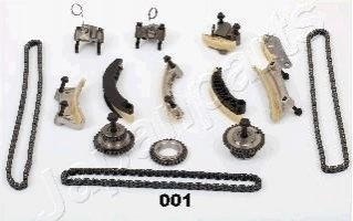 OPEL К-кт цепи ГРМ Antara,Insignia,Vecra C,Cadillac,Saab 2.8/3.2 JAPANPARTS KDK001