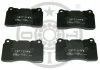 KLOCKI HAMULCOWE VOLVO S60 I (384), V70 MK II (285) 02-10 PRZOD SZT OPTIMAL BP12166 (фото 1)