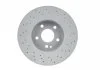 TARCZA HAM MERCEDES W176 A160 CDI 90KM 13-, A180 122KM 12- BOSCH 0986479A02 (фото 2)