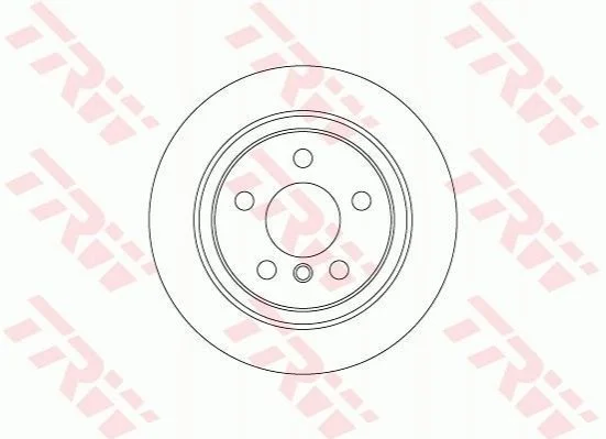 TARCZA HAM LUCAS BMW F45 214D 15-, 216I 15-, 218D 14-, 220D 14- TYЈ TRW DF6756 (фото 1)