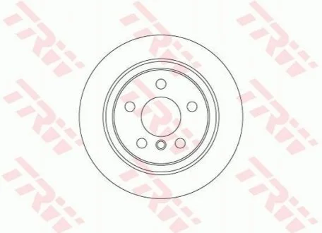 Диск гальмівний (1 шт.) BMW 2(F45)/i3/X1 "R D=280mm "13>> TRW DF6756