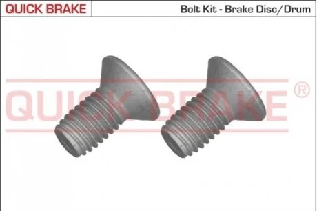 KPL=2SZT!!!! ЧRUBA TARCZY HAM. LAND ROVER P./T. DISCOVERY/RANGE ROVER 11- QUICK BRAKE 11670K