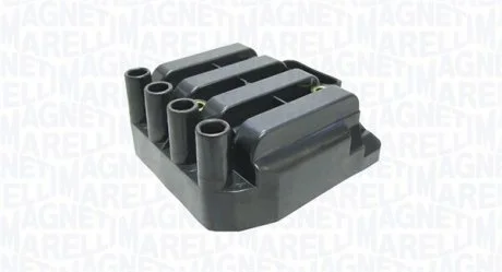 Котушка запалювання SKODA OCTAVIA I VW BORA, BORA I, CADDY III, GOLF IV, JETTA IV, NEW BEETLE, TOURAN 2.0/2.0CNG/2.3 01.98-12.17 MAGNETI MARELLI 060717191012