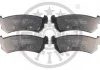 Колодки тормозные (задние) Chevrolet Lacetti/Nubira 05-/Daewoo Nubira 97- OPTIMAL BP12420 (фото 1)