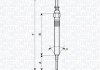 Свеча накаливания (керамическая) BMW 3 E90 316d/318d 07- MAGNETI MARELLI 062900130304 (фото 1)