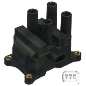 Котушка ZAPг GN10449-12B1 FORD C-MAX,FIESTA,FOCUS,MONDEO 1.6 07- DELPHI GN1044912B1 (фото 1)