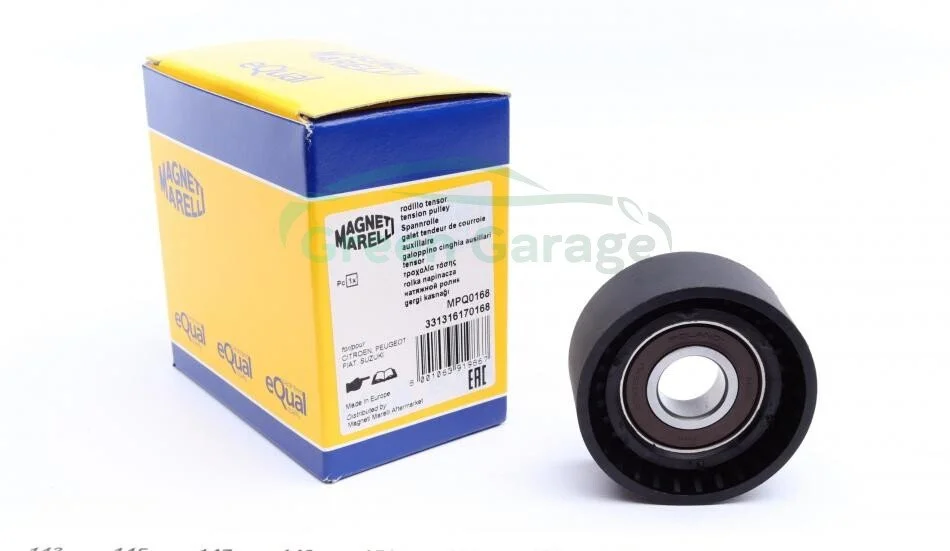 Ролик CITROEN, FIAT, PEUGEOT (пр-во Magneti Marelli, кор. код MPQ0168) MAGNETI MARELLI 331316170168 (фото 1)