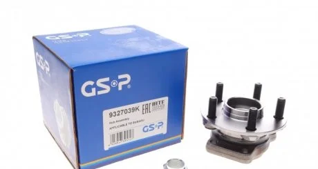 Передній підшипник ступиці Subaru Legasy/Forester/Impreza 1.5-3.6 03- GSP 9327039K