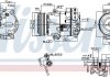 SPRКЇARKA KLIM OPEL ASTRA J/MERIVA B/INSIGNIA 1,4T 09- NISSENS 890266 (фото 1)