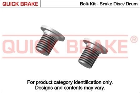 Болт гальмівного диска QUICK BRAKE 11671K