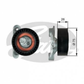 ROLKA NAPIN PAS KLIN SKODA CITIGO/VW UP/SEAT MII 1,0 12- GATES T39345