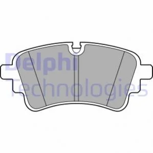 Гальмівні колодки, дискові DELPHI LP3670