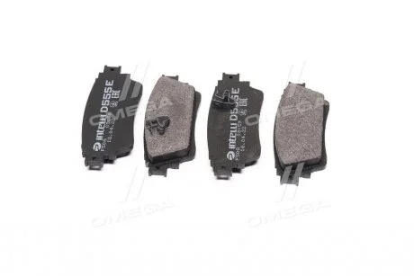 Колодка торм. диск. MITSUBISHI Outlander, ASX задн. (пр-во Intelli) DAFMI / INTELLI D555E