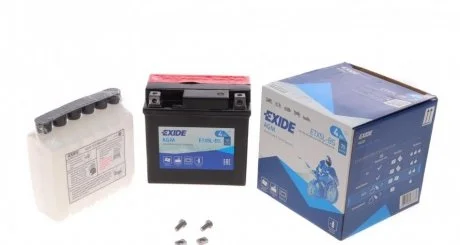 АкумуляторMOTOR B/O 12V 4AH 70A YTX5L-BS/ETX5L-BS [114X71X106] EXIDE ETX5LBS