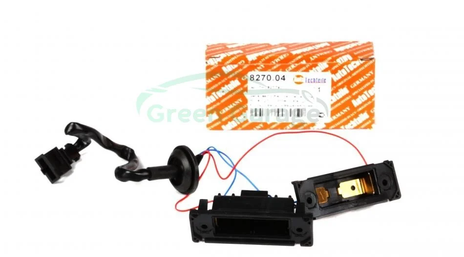 Корпус фонаря подсветки номерного знака VW Caddy/T5/T6 03- (8270.04) AUTOTECHTEILE 3827004 (фото 1)