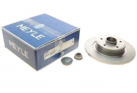 Диск гальмівний RENAULT T. LAGUNA 1,6-3,0 01-07 KPL Z ЭO╜YSKIEM ABS MEYLE 16155234117