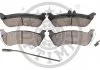 KLOCKI HAMULCOWE MERCEDES-BENZ M-CLASS (W163) 98-05 TYL SZT OPTIMAL BP69811 (фото 2)
