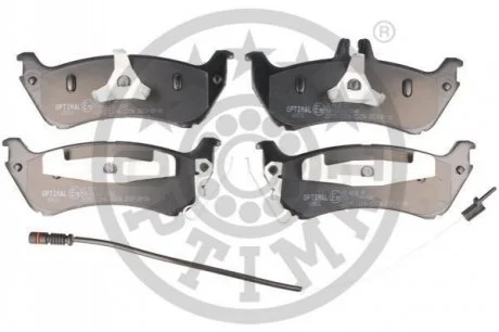 KLOCKI HAMULCOWE MERCEDES-BENZ M-CLASS (W163) 98-05 TYL SZT OPTIMAL BP69811