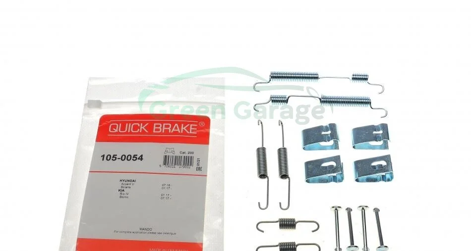 Zestaw montaїowy HYUNDAI KIA do szczкk /T/ MANDO ACCENT 18- RIO 17- QUICK BRAKE 1050054 (фото 1)