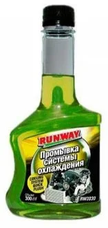 0.3л COOLING SYSTEM QUIK FLUSH Очиститель системы охлаждения RUNWAY RW3030