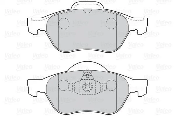 Колодки гальмівні RENAULT P. LAGUNA/MEGANE/SCENIC 1,5-2,0 DCI 03- VALEO 301026 (фото 1)