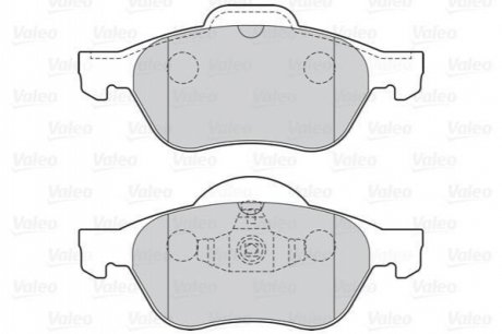 Колодки гальмівні RENAULT P. LAGUNA/MEGANE/SCENIC 1,5-2,0 DCI 03- VALEO 301026