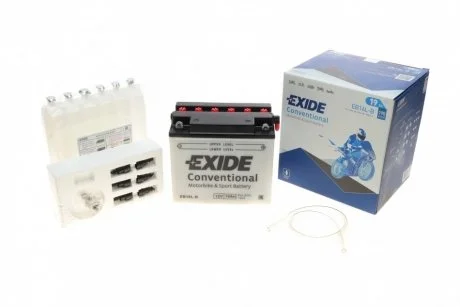 Аккумулятор 19Ah-12v Exide (EB16L-B) (175х100х155) R, EN190 EXIDE EB16LB