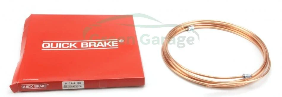 Гальмівний шланг мідь przewуd ham.CU P206/R5/YARIS VOLVO 740/760 QUICK BRAKE CU4410AA (фото 1)
