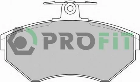 Колодки гальмівні дискові PROFIT 50001289