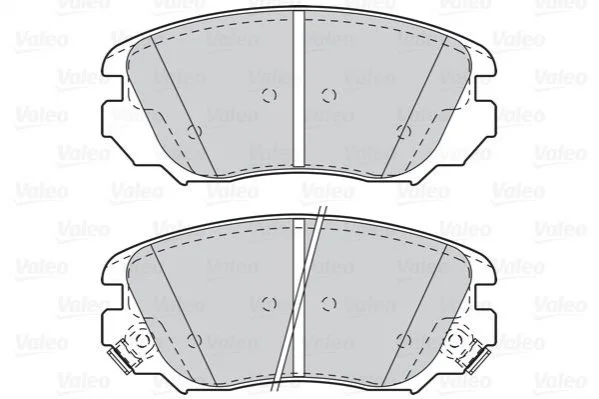 Гальмівні колодки дискові FIRST CHEV MALIBU 12-, INSIGNIA A 08- VALEO 302118 (фото 1)