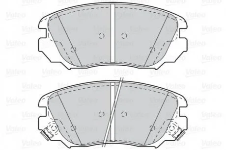 Гальмівні колодки дискові FIRST CHEV MALIBU 12-, INSIGNIA A 08- VALEO 302118