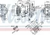 SPRКЇARKA KLIM OPEL ASTRA J/INSIGNIA 1,6/1,8 09- NISSENS 890264 (фото 1)