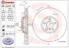 Диск гальмівний BMW 5 F07 7 F01 /L /2-elementowa,kompozytowa/ BREMBO 09C41613 (фото 1)