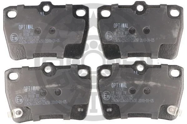 KLOCKI HAMULCOWE TOYOTA RAV 4 MK II (A2) 00-05 TYL SZT OPTIMAL BP83902 (фото 1)