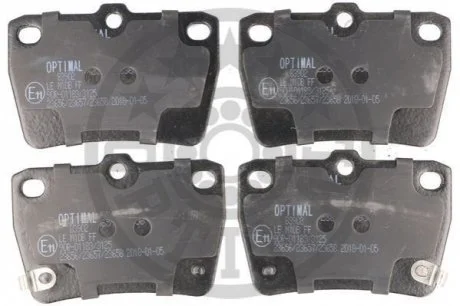 KLOCKI HAMULCOWE TOYOTA RAV 4 MK II (A2) 00-05 TYL SZT OPTIMAL BP83902