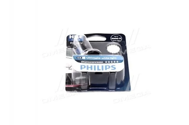 Лампа розжарювання HB4 12V 55W P22d Diamond Vision 1шт blister 5000K (вир-во Philips) PHILIPS 9006DVB1 (фото 1)