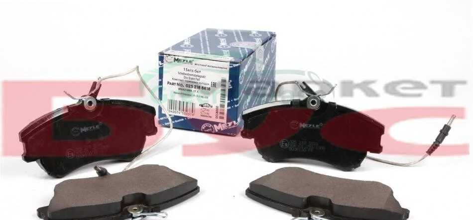Колодки передние (дисковые), с датчиком, Renault Espace 96-02 MEYLE 0252188818 (фото 1)