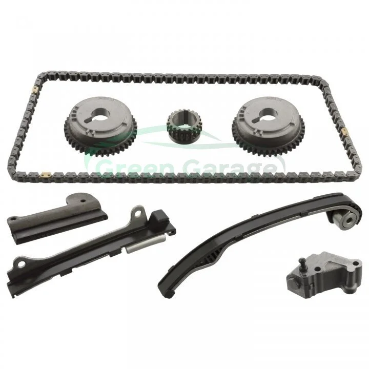 Набір ГРМ (ланцюг + елементи) NISSAN ALMERA II 1,5 (ZKOЭAMI) FEBI BILSTEIN 106552 (фото 1)
